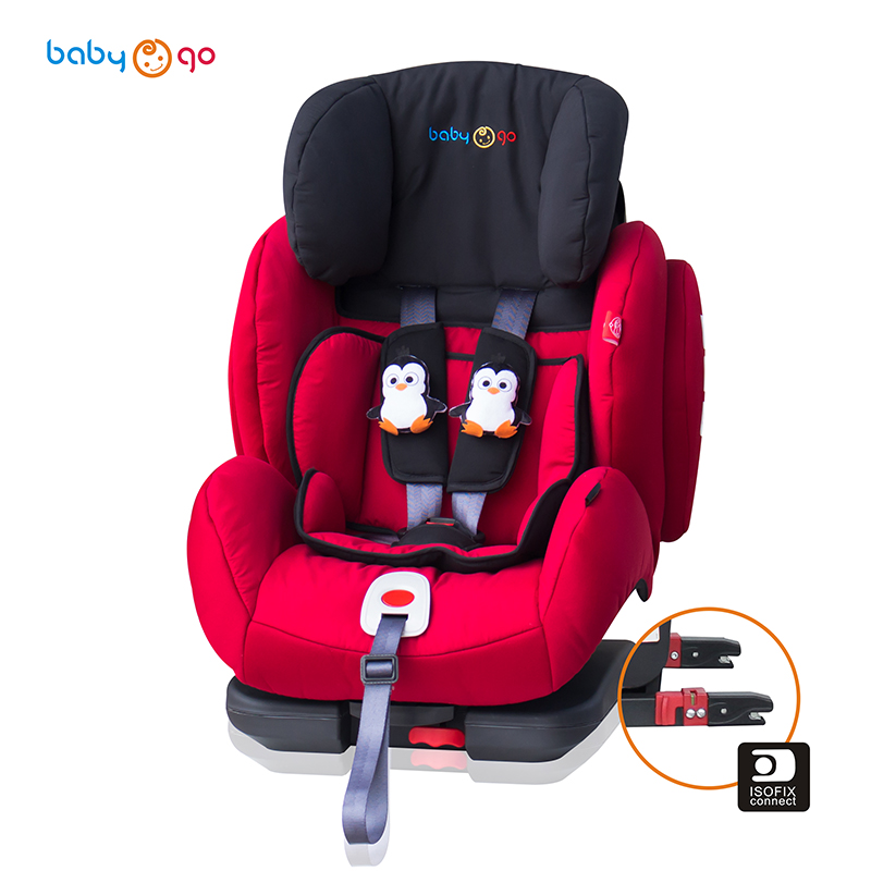 英国babygo进口Navigator领航员ISOFIX接口汽车用儿童安全座椅宝宝坐椅3C认证